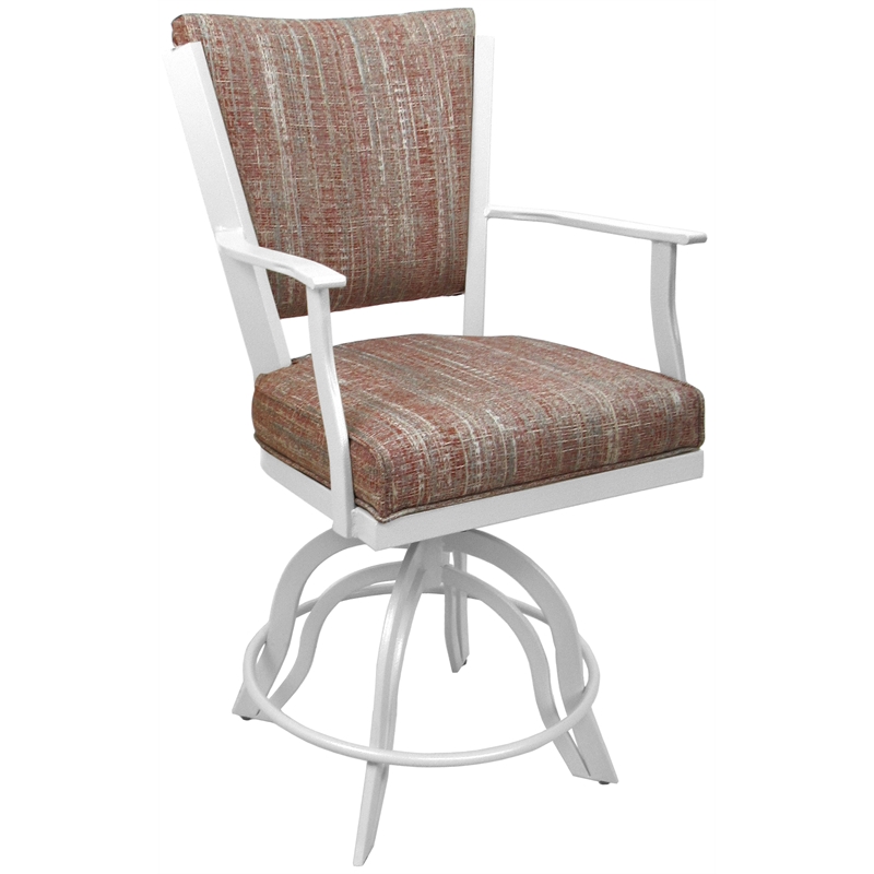 Swivel Tilt Metal Counter Stool 24