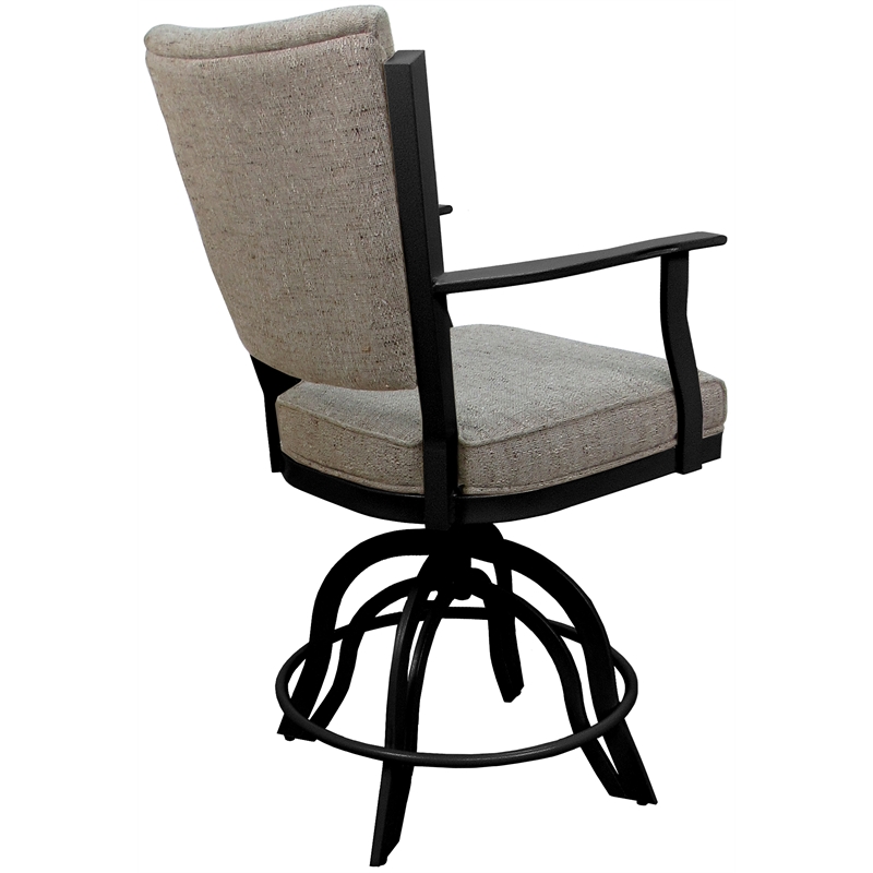 Swivel Tilt Metal Counter Stool 24