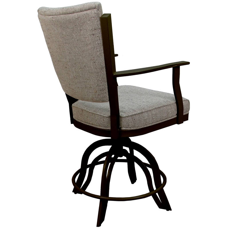 Swivel Tilt Metal Counter Stool 24
