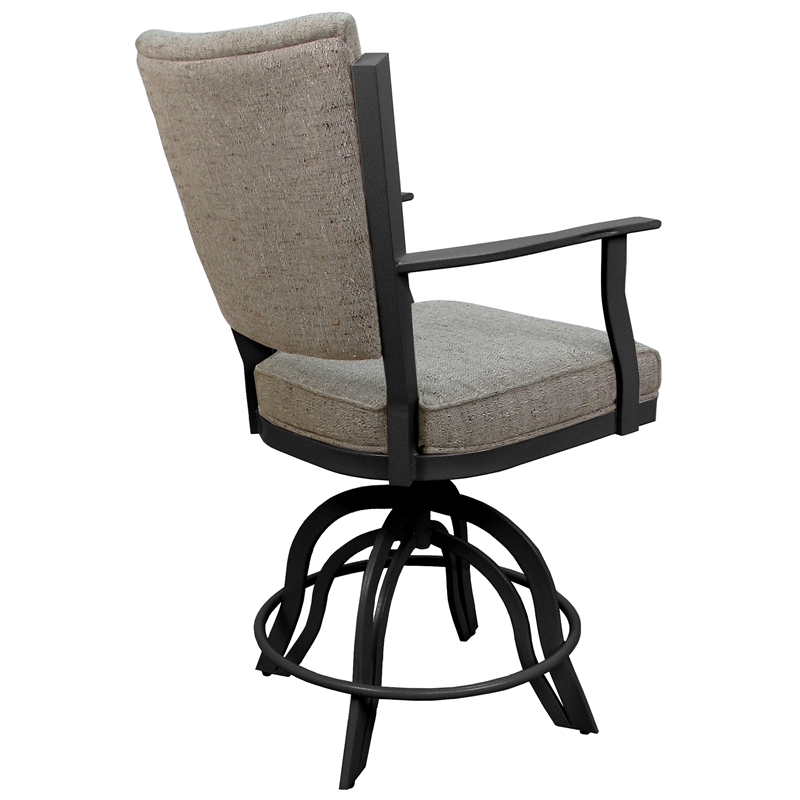 Swivel Tilt Metal Counter Stool 24