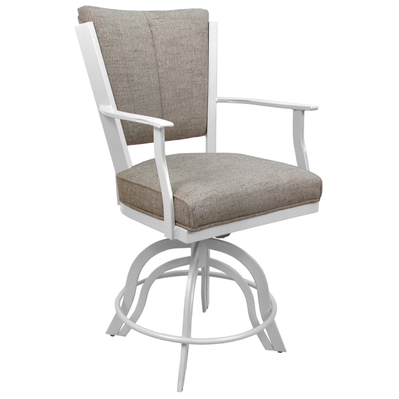 Swivel Tilt Metal Counter Stool 24