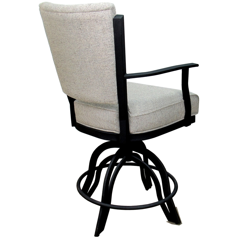 Swivel Tilt Metal Counter Stool 24