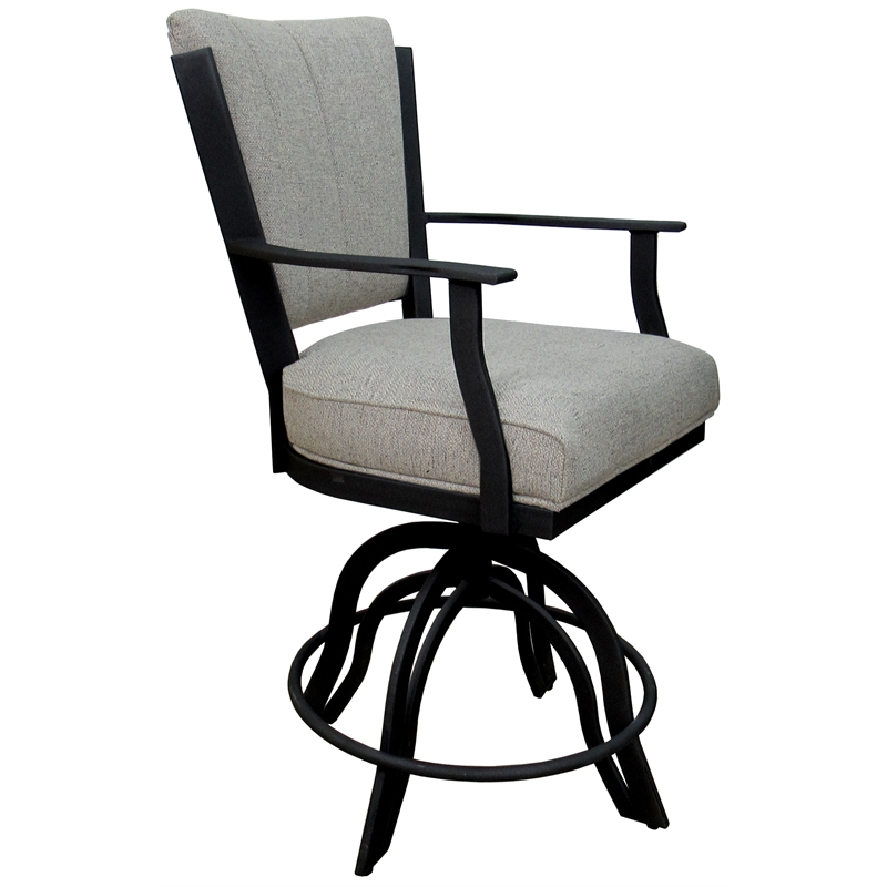 Swivel Tilt Metal Counter Stool 24