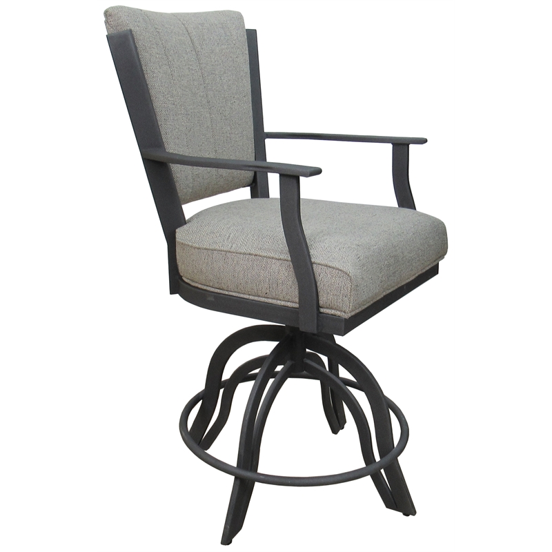 Swivel Tilt Metal Counter Stool 24