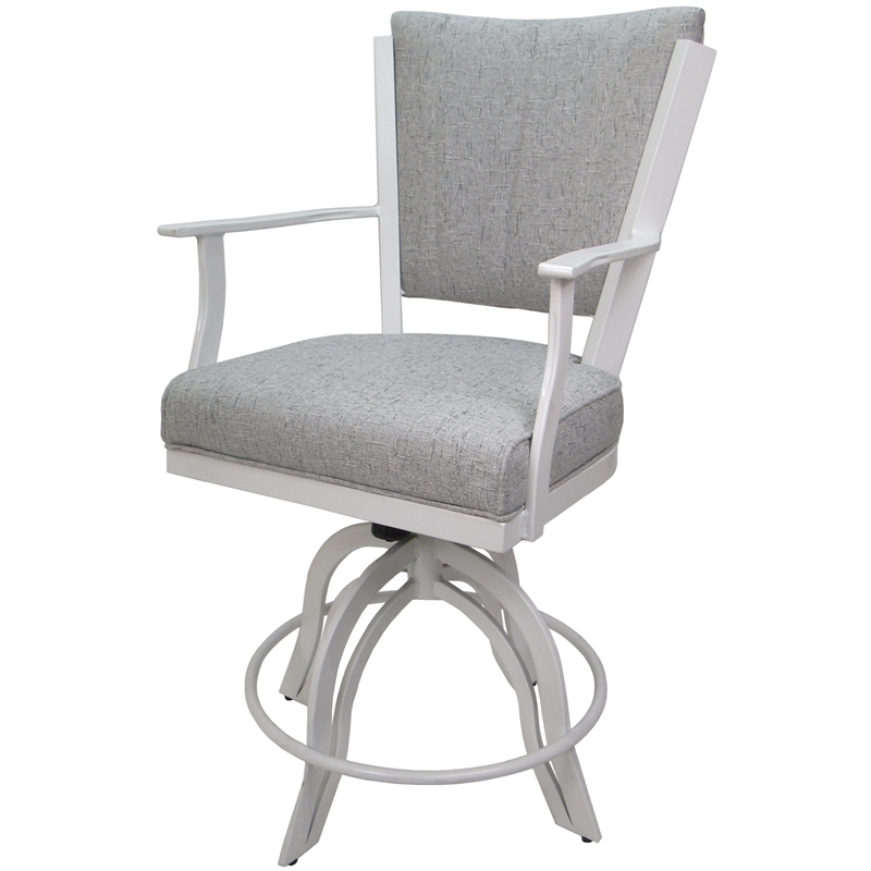 Swivel Tilt Metal Counter Stool 24