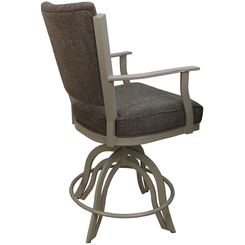 Swivel Tilt Metal Counter Stool 24