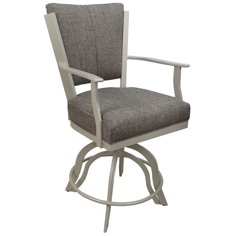 Swivel Tilt Metal Counter Stool 24