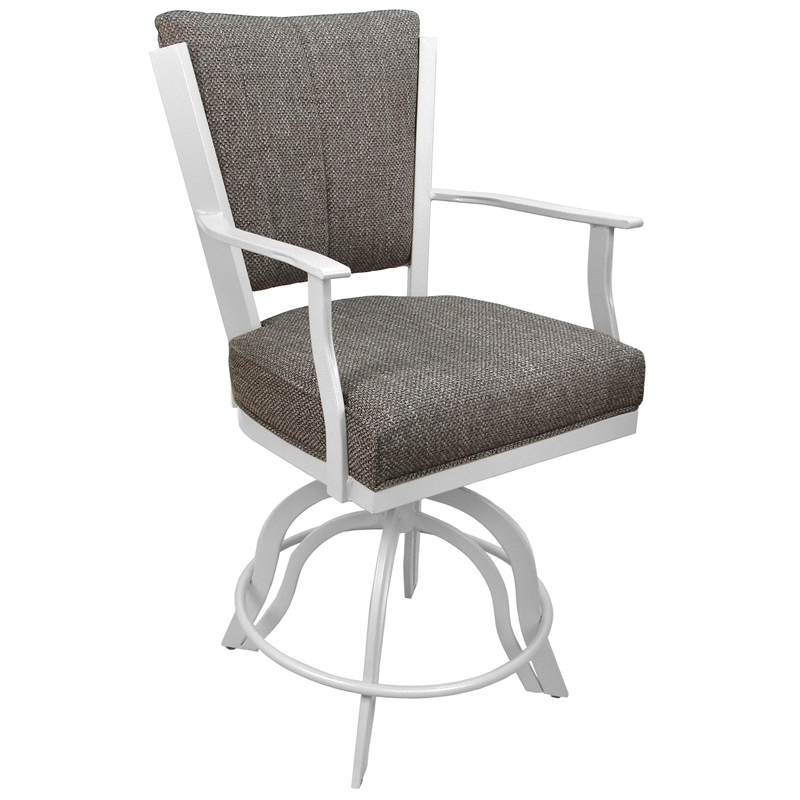 Swivel Tilt Metal Counter Stool 24
