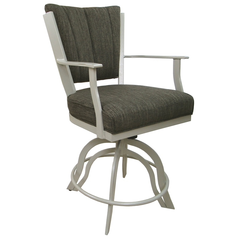Swivel Tilt Metal Counter Stool 24