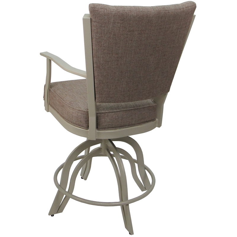 Swivel Tilt Metal Counter Stool 24