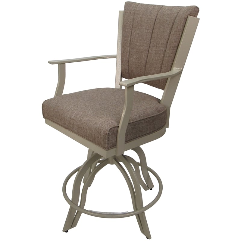 Swivel Tilt Metal Counter Stool 24