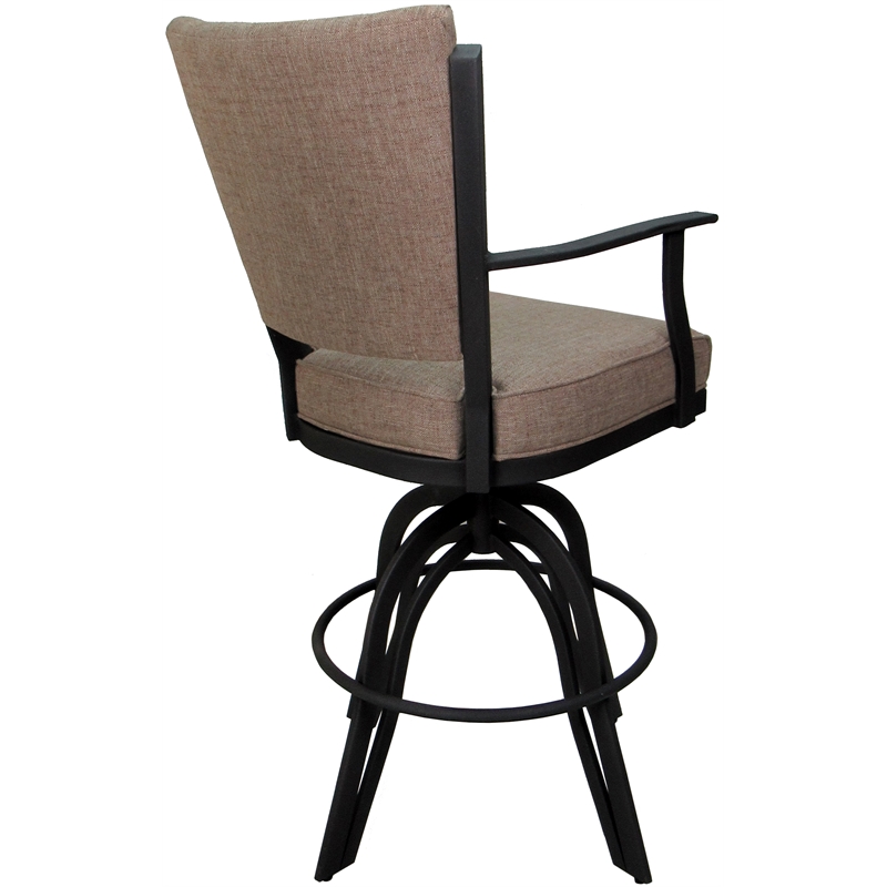 Swivel Tilt Metal Counter Stool 24