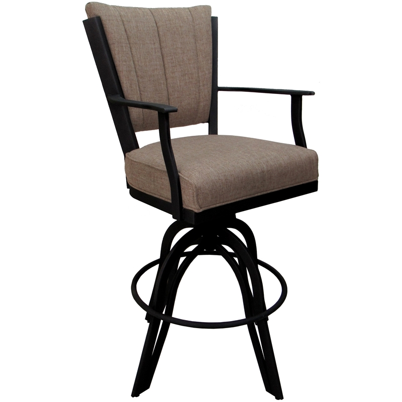 Swivel Tilt Metal Counter Stool 24