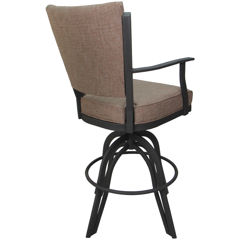 Swivel Tilt Metal Counter Stool 24