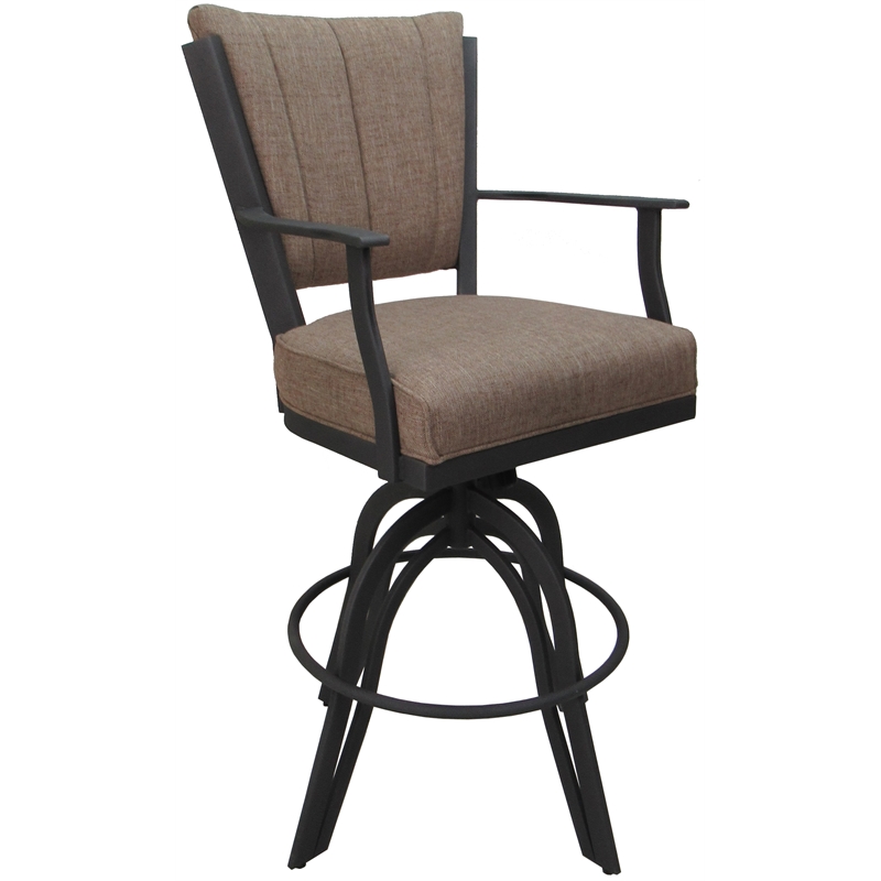 Swivel Tilt Metal Counter Stool 24