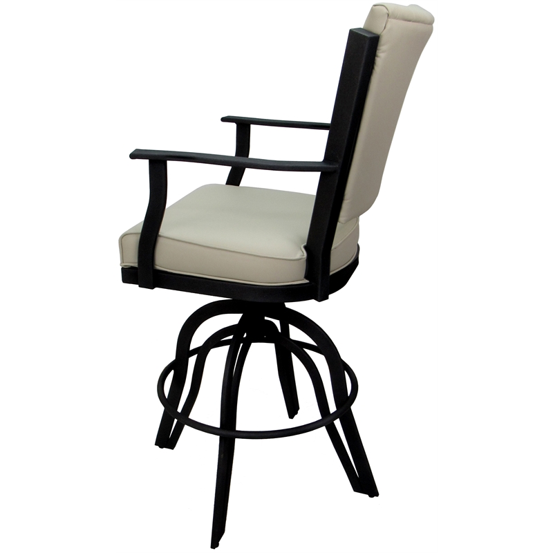 Swivel Tilt Metal Counter Stool 24