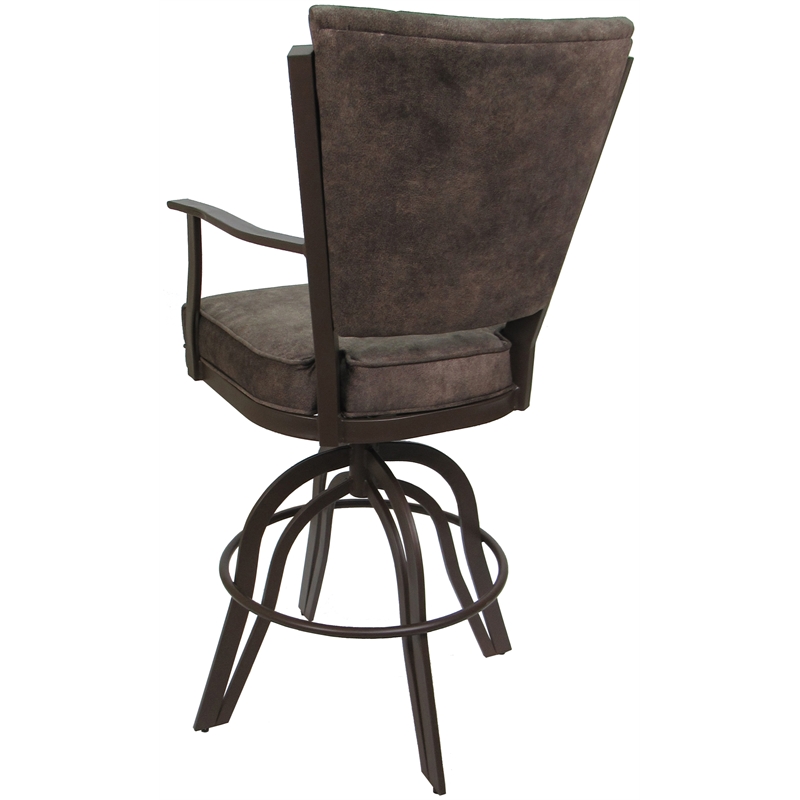 Swivel Tilt Metal Counter Stool 24