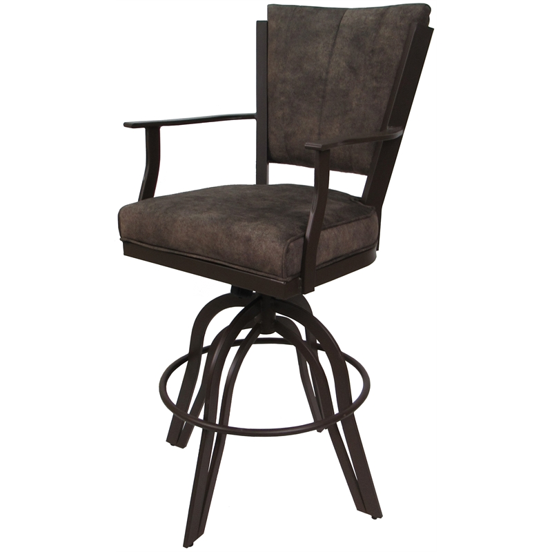Swivel Tilt Metal Counter Stool 24