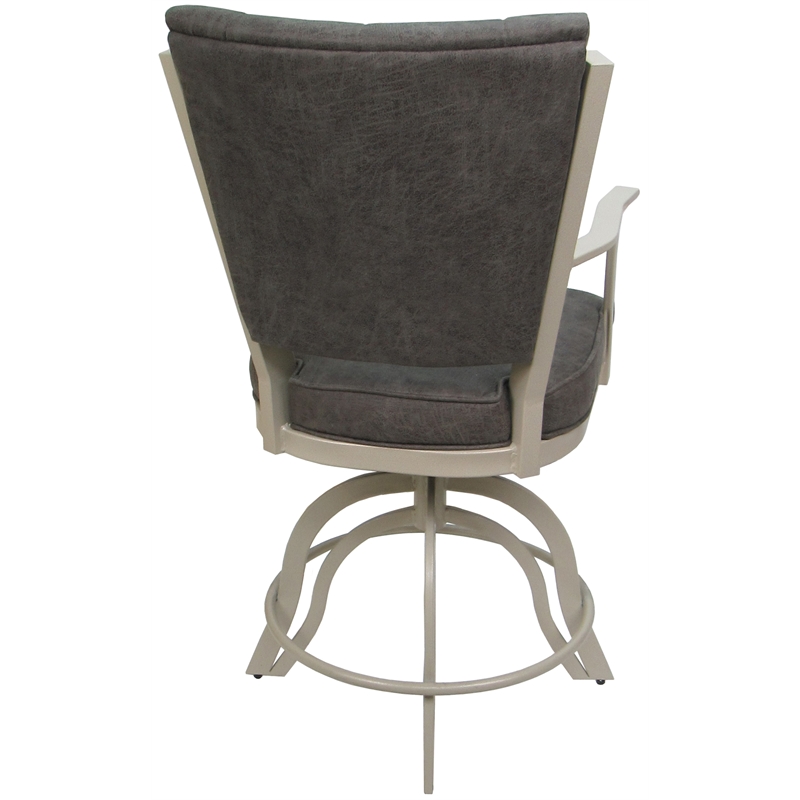 Swivel Tilt Metal Counter Stool 24