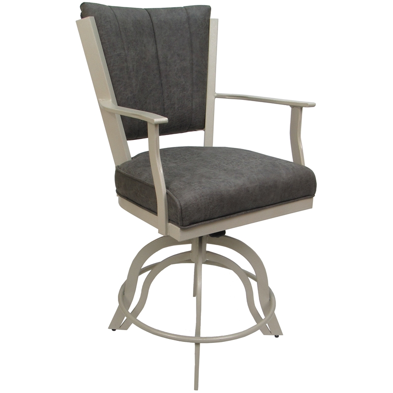 Swivel Tilt Metal Counter Stool 24