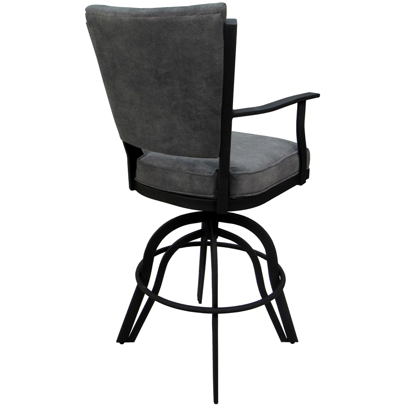 Swivel Tilt Metal Counter Stool 24