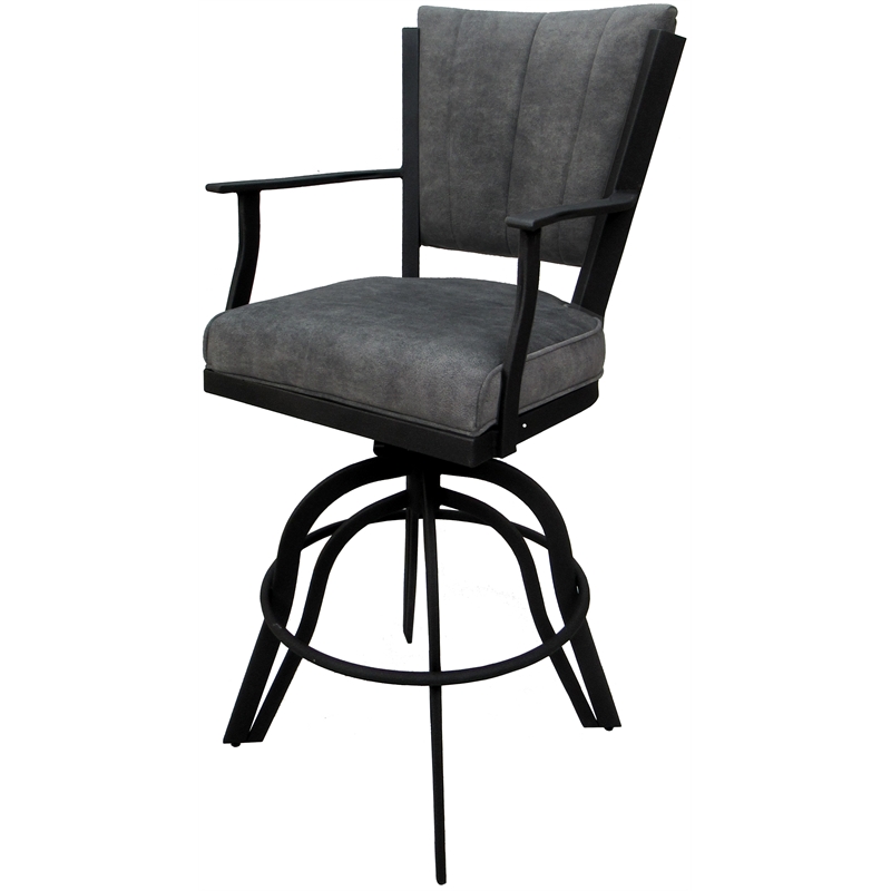 Swivel Tilt Metal Counter Stool 24