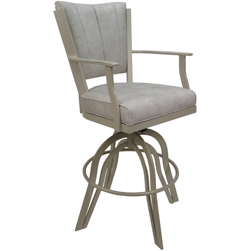 Swivel Tilt Metal Counter Stool 24