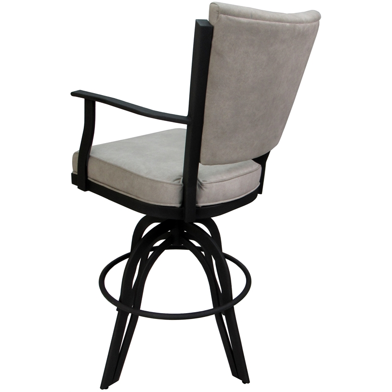 Swivel Tilt Metal Counter Stool 24
