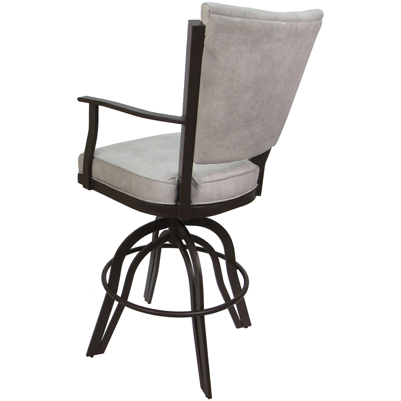 Swivel Tilt Metal Counter Stool 24