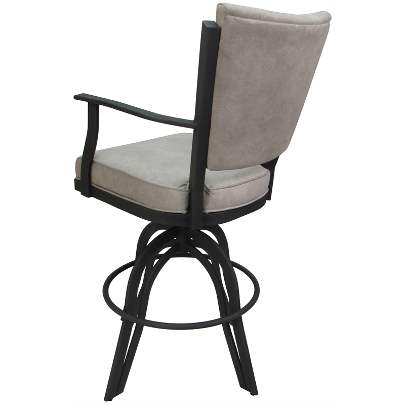 Swivel Tilt Metal Counter Stool 24