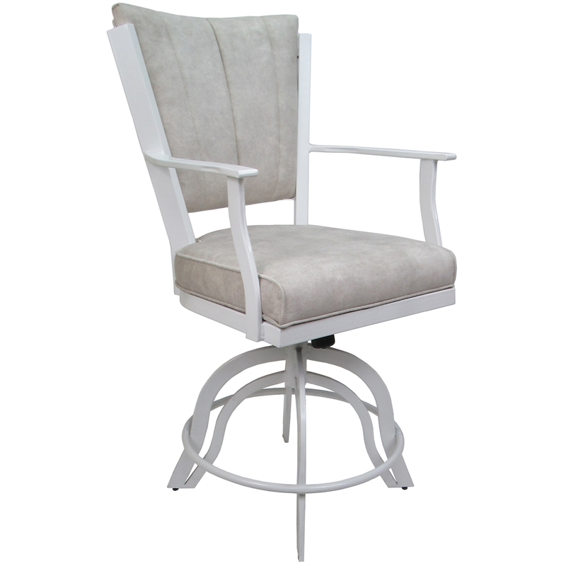 Swivel Tilt Metal Counter Stool 24