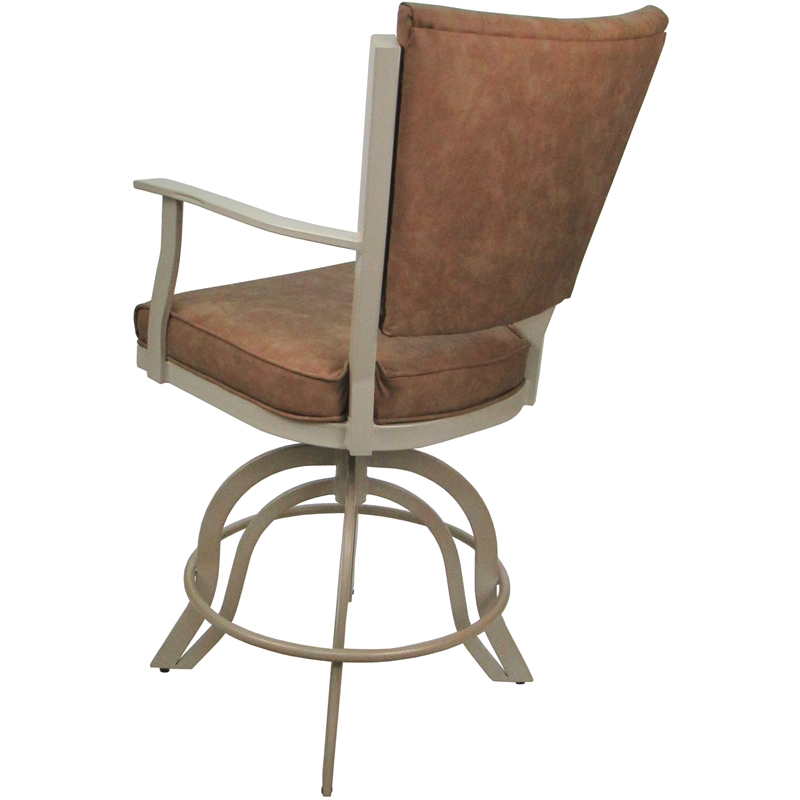 Swivel Tilt Metal Counter Stool 24