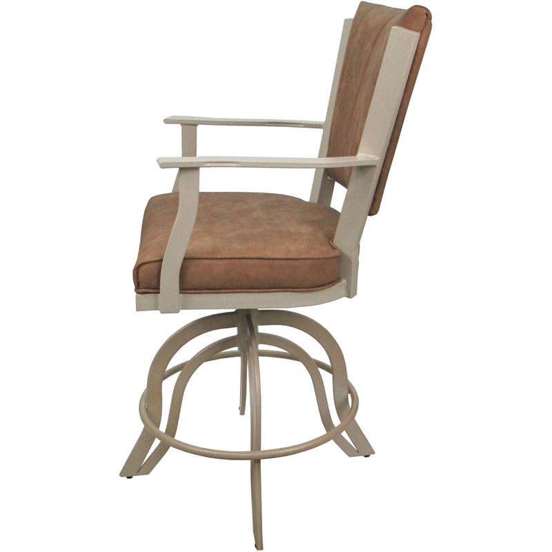 Swivel Tilt Metal Counter Stool 24