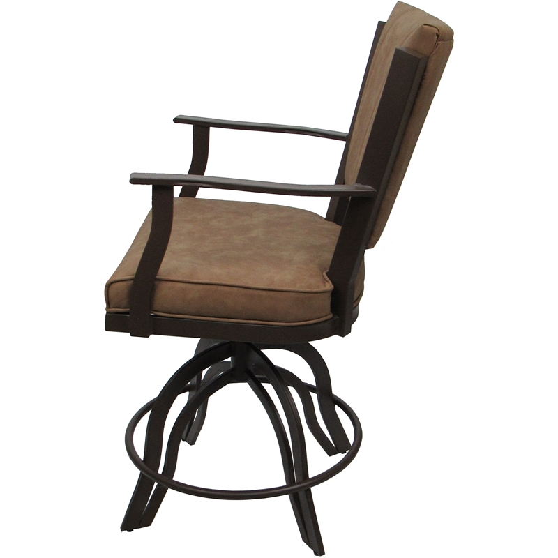 Swivel Tilt Metal Counter Stool 24