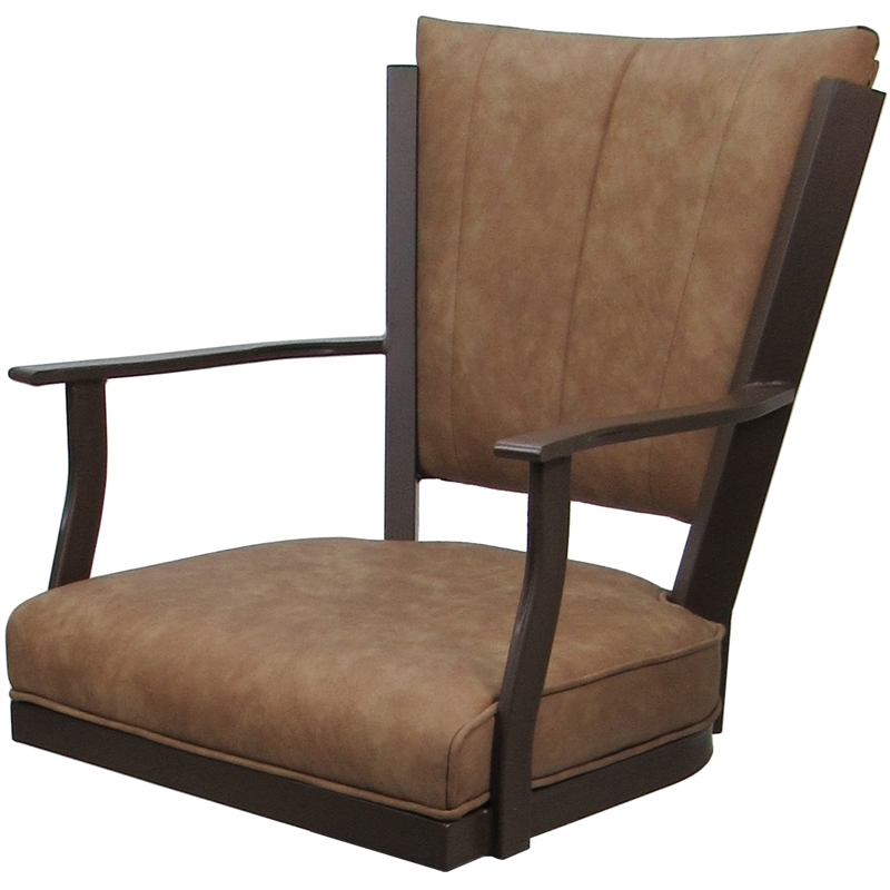 Swivel Tilt Metal Counter Stool 24