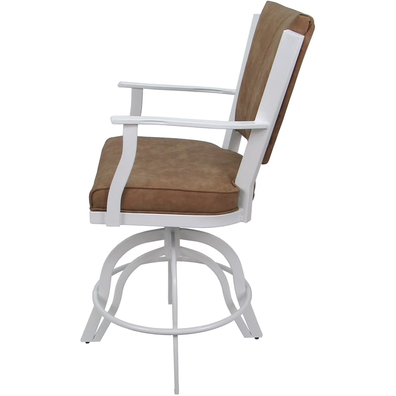 Swivel Tilt Metal Counter Stool 24