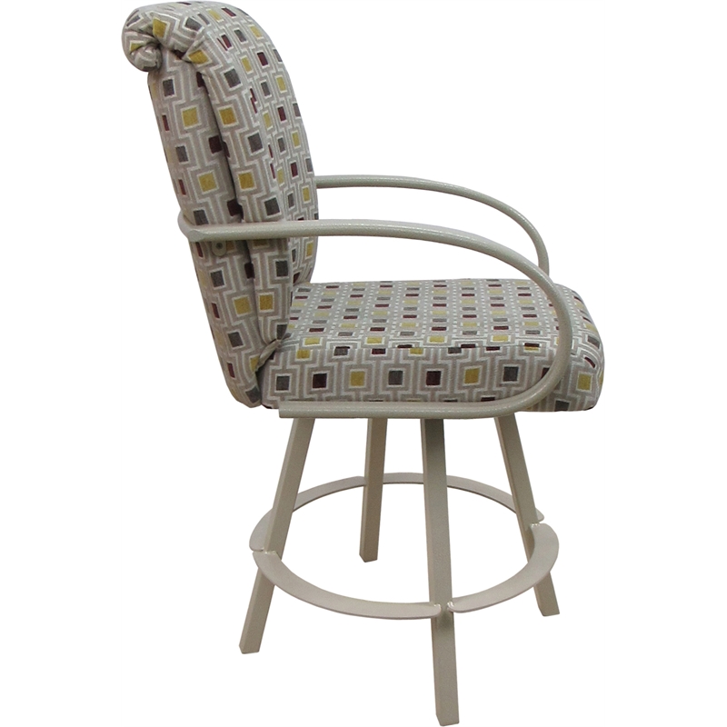 Swivel Metal Counter Stool 26