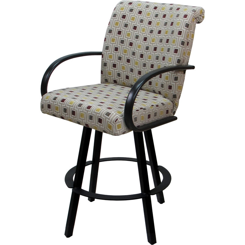 Swivel Metal Counter Stool 26