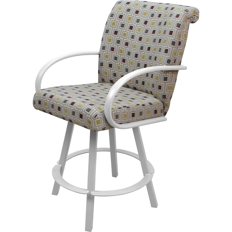 Swivel Metal Counter Stool 26