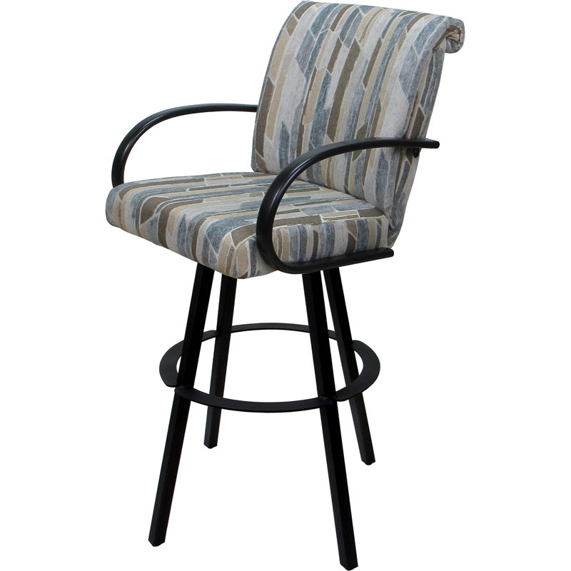 Swivel Metal Extra Tall Stool 34