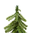 Vickerman 4/5/6' Plastic Natural Alpine Artificial Christmas Tree Set in Green