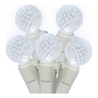 Vickerman 34' Color Box G12 Berry LED Christmas Light Set in Cool White