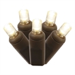 Vickerman 25' Wide Angle LED Color Box Christmas Light Set in Warm White