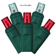 Vickerman 25' Wide Angle LED Color Box Christmas Light Set in Red/White