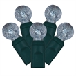 Vickerman 34' Poly Bag G12 Berry LED Christmas Light Set in Cool White