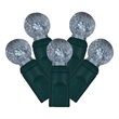 Vickerman 34' Poly Bag G12 Berry LED Christmas Light Set in Cool White