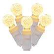 Vickerman 34' Poly bag G12 Berry LED Christmas Light Set in Warm White