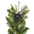 Vickerman 6' Cashmere Battery Operated LED Artificial Christmas Garland in Green