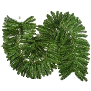 Vickerman 9'x24&quot Grand Teton Artificial Christmas Garland in Green