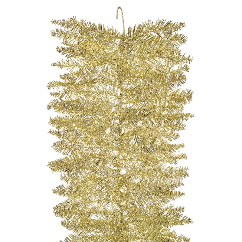Vickerman 9' Plastic Artificial Christmas Garland in Champagne Gold
